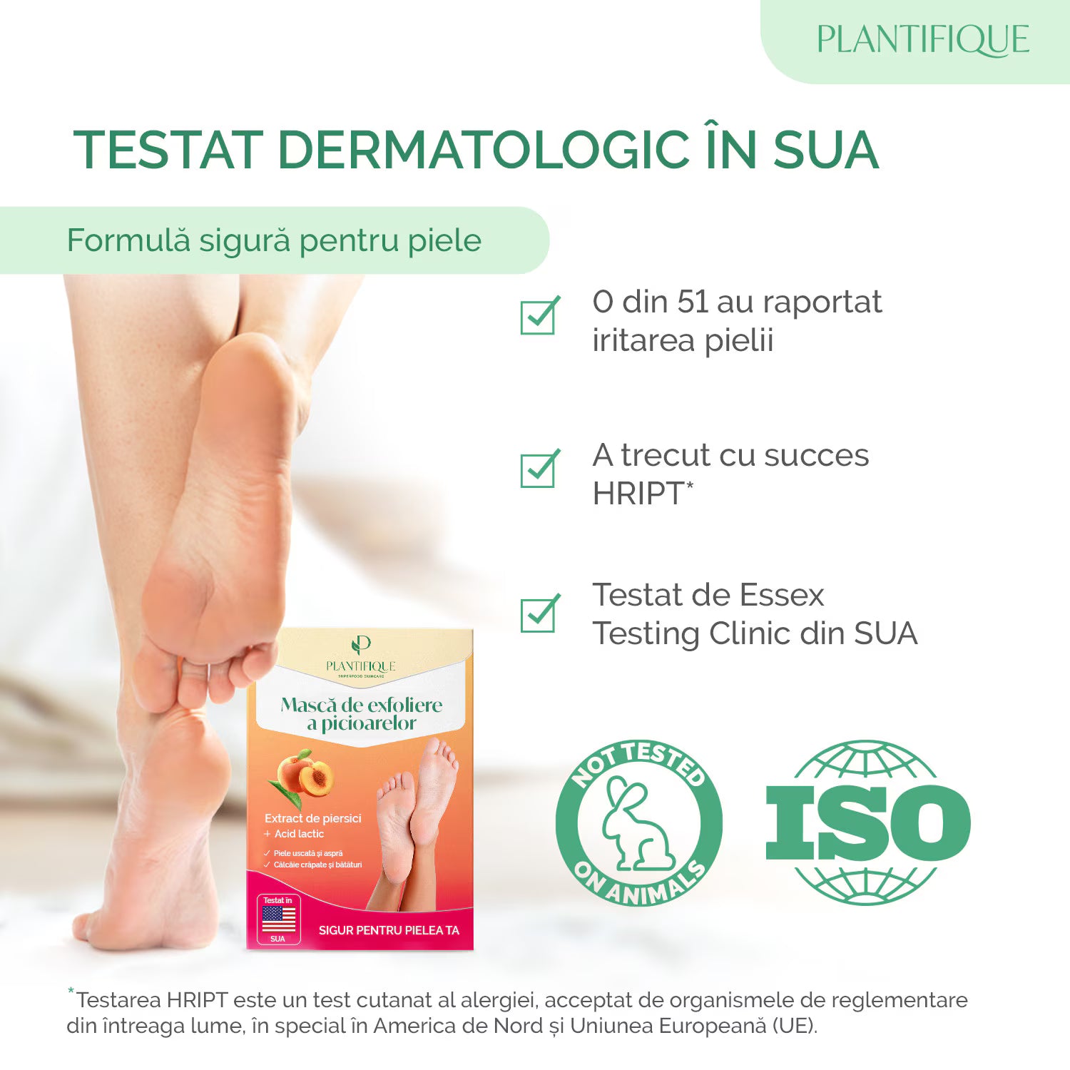 Mască Exfoliantă pentru Tălpi